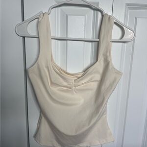 SHEIN Cream Tank Top for Women